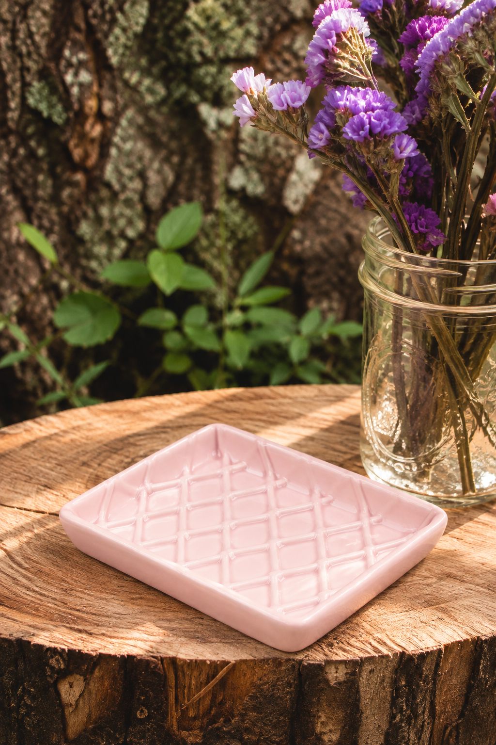 Soap Gift Basket w/ Soap Dish