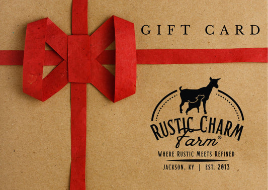 Rustic Charm Farm Gift Card