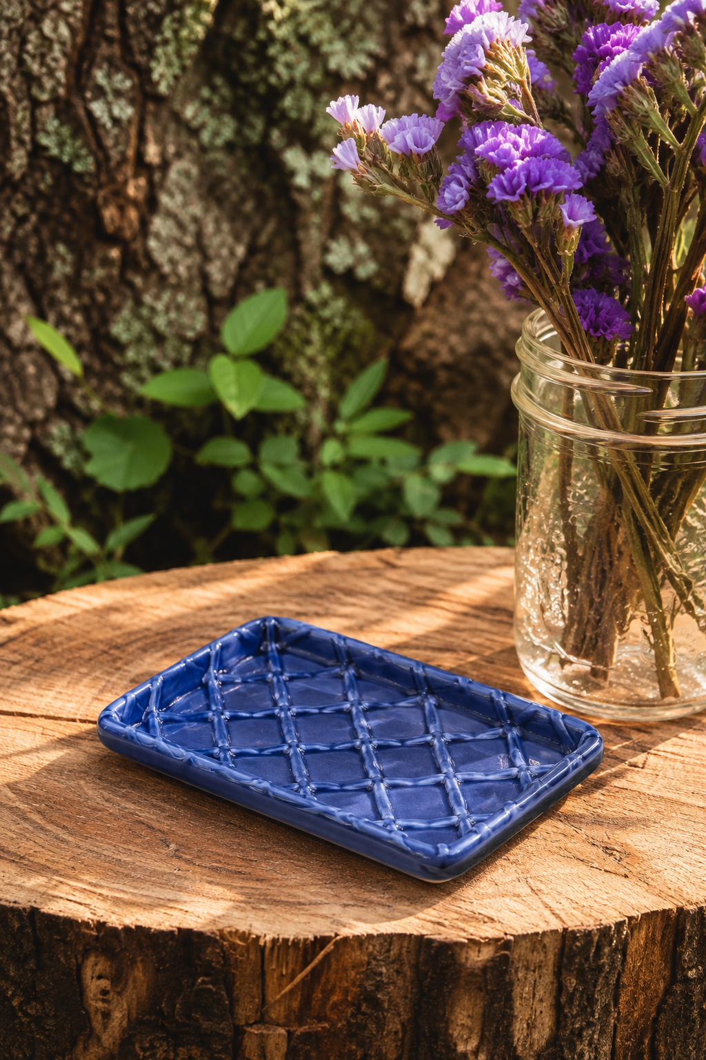 Soap Gift Basket w/ Soap Dish