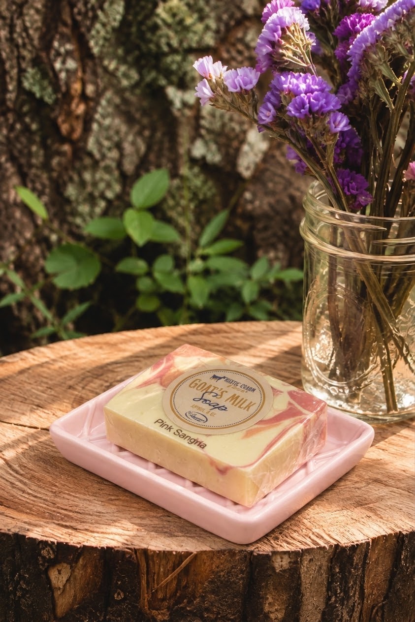 Soap Gift Basket w/ Soap Dish